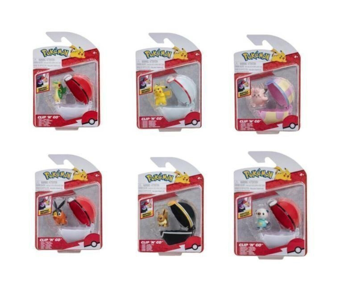 Kniha Pokémon Poké Ball Clip ´n´ Go