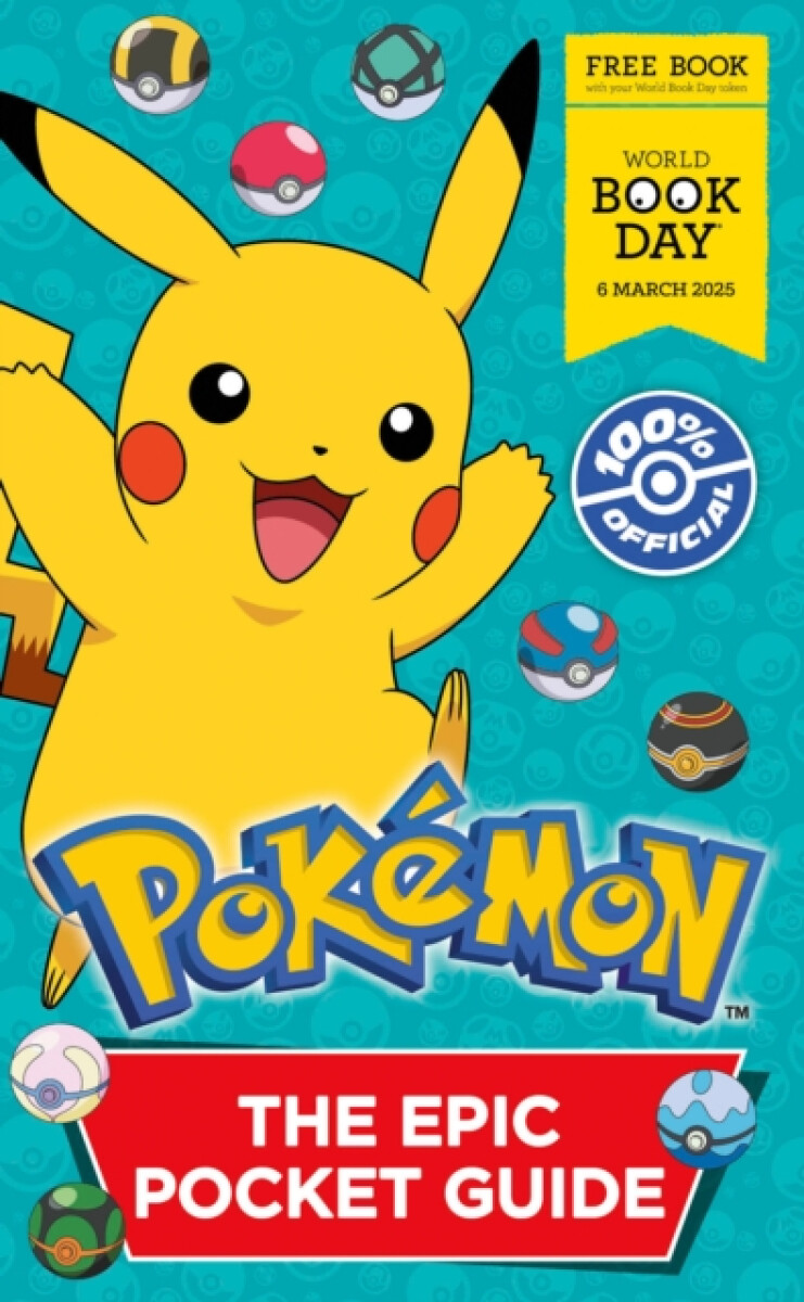 Kniha Pokemon: The Epic Pocket Guide. World Book Day 2025