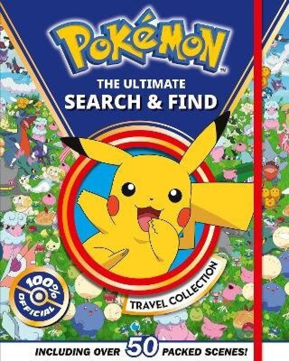 Kniha Pokemon: The Ultimate Search & Find Travel Collection