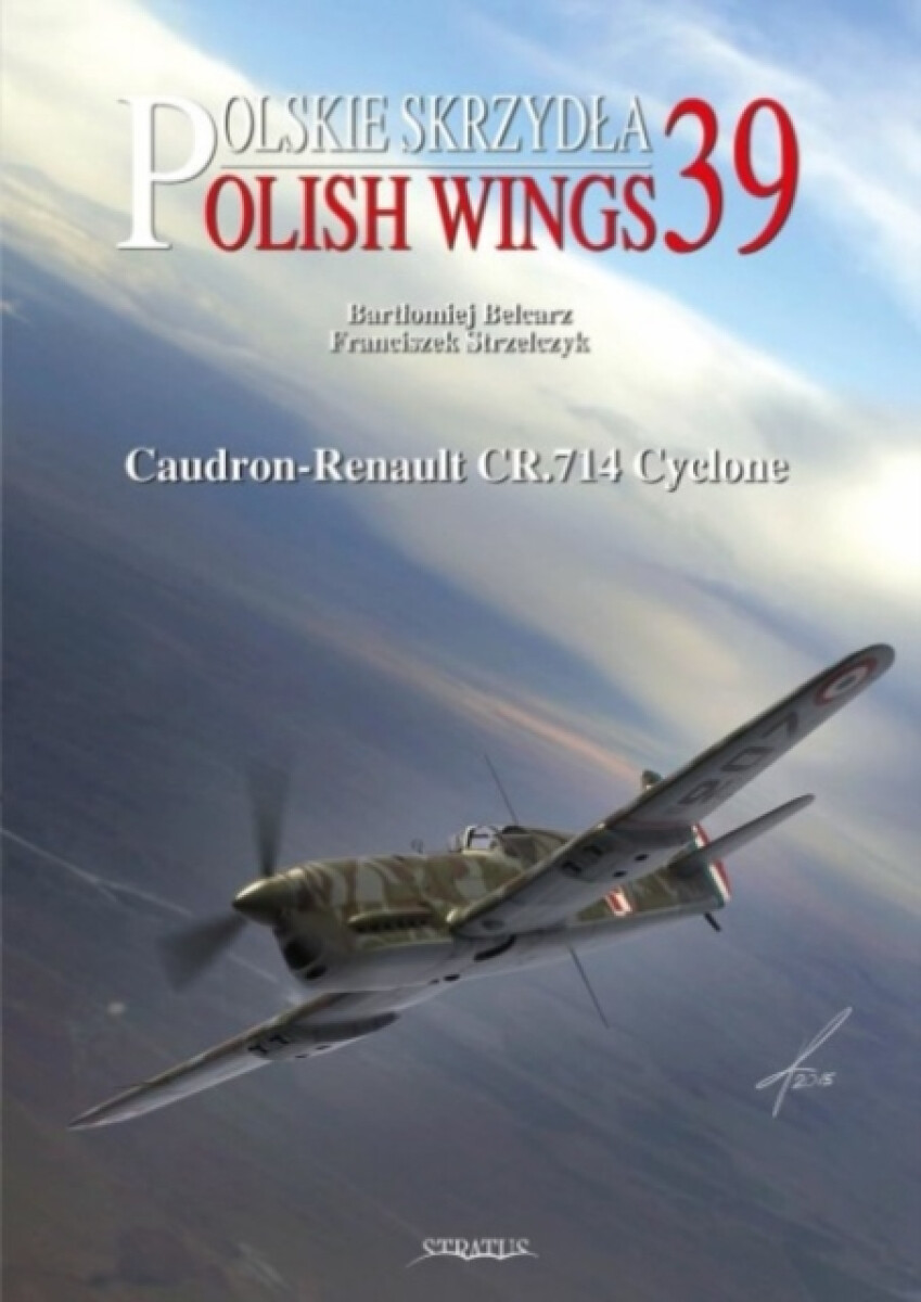 Kniha Polish Wings No. 39 Caudron-Renault CR.714 Cyclone