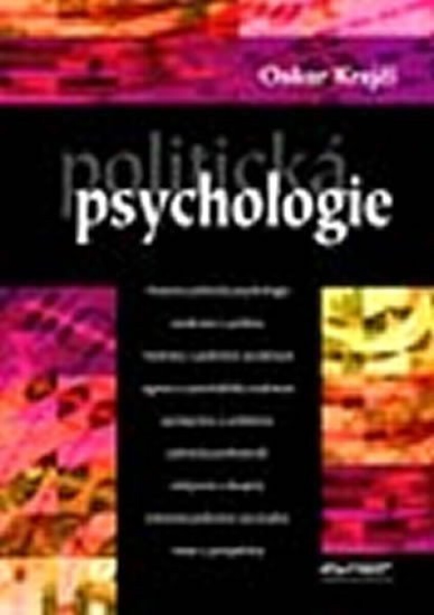 Kniha Politická psychologie