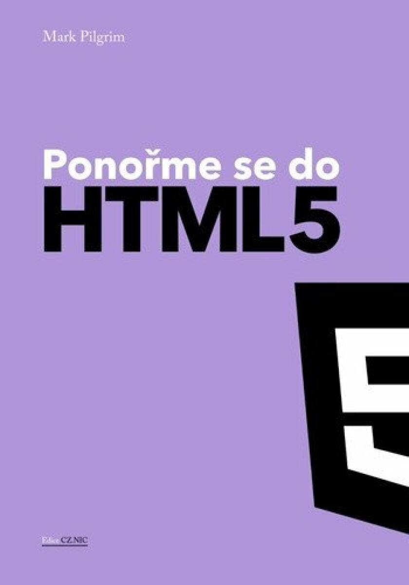 Kniha Ponořme se do HTML5