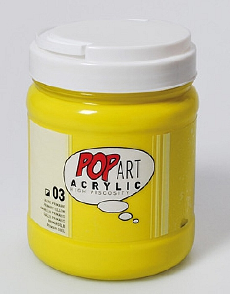 Akrylová barva Pébéo 700ml – 03 žlutá
