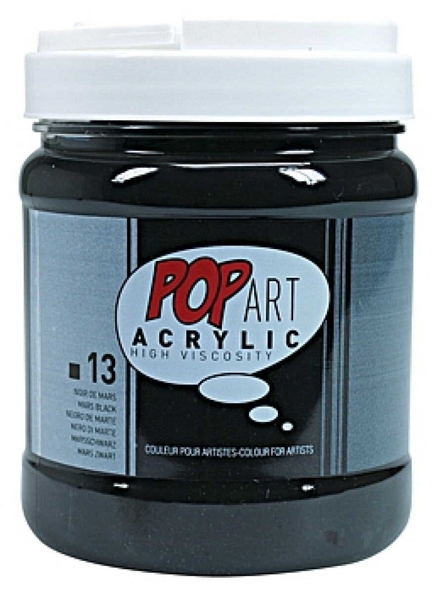 Akrylová barva Pébéo 700ml – 13 černá