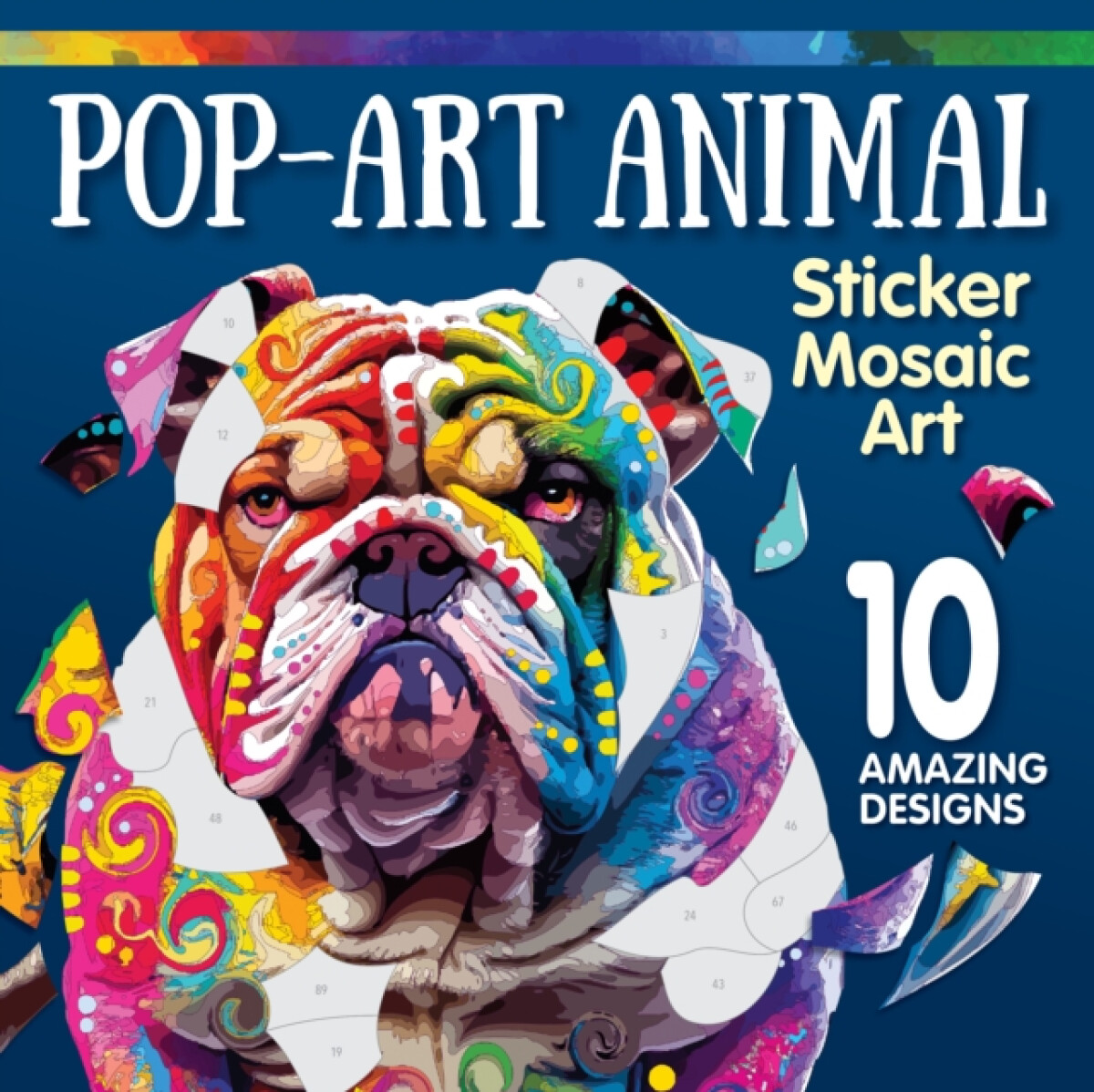 Kniha Pop-Art Animal Sticker Mosaic Art