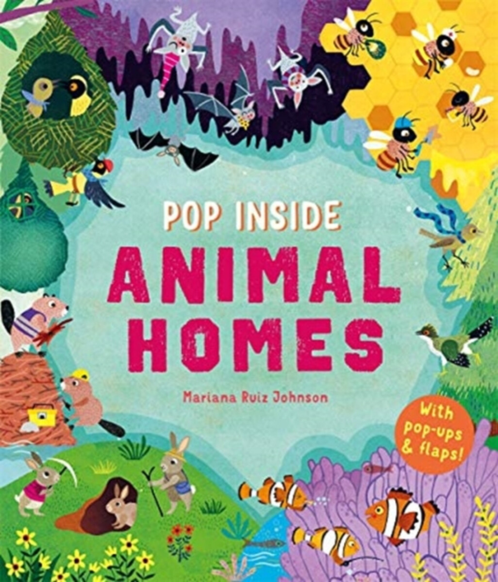 Kniha Pop Inside: Animal Homes
