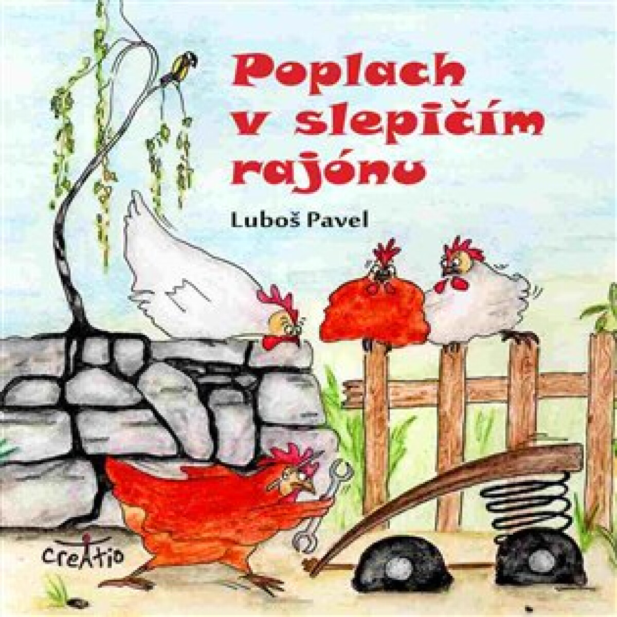 Kniha Poplach v slepičím rajónu