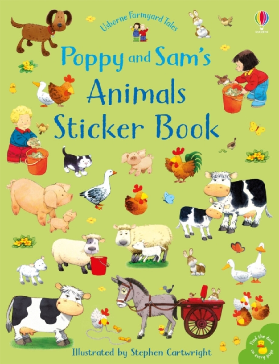Kniha Poppy and Sam's Animals Sticker Book