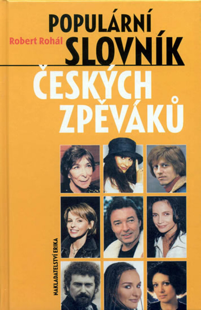 Kniha Populární slovník českých zpěváků