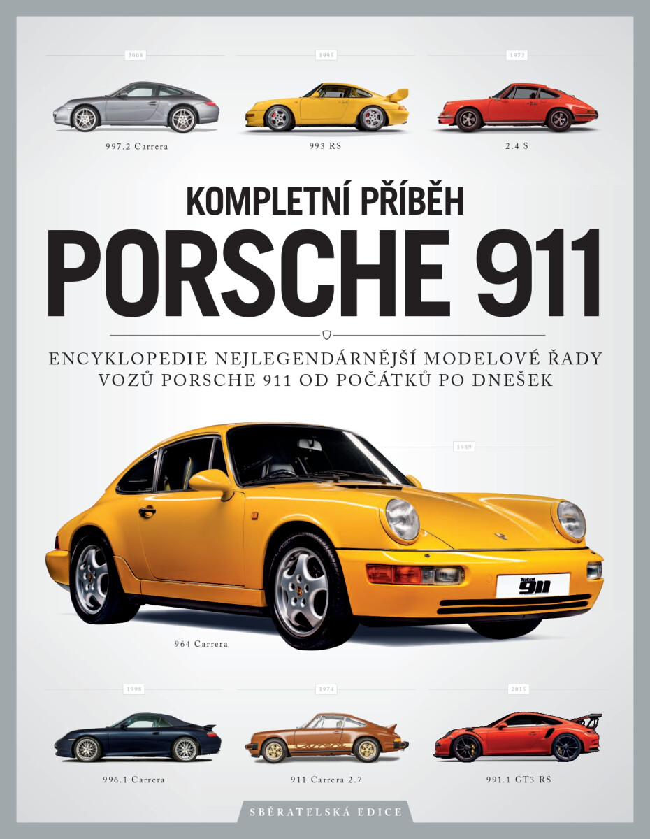 Kniha Porsche 911 – Kompletní průvodce