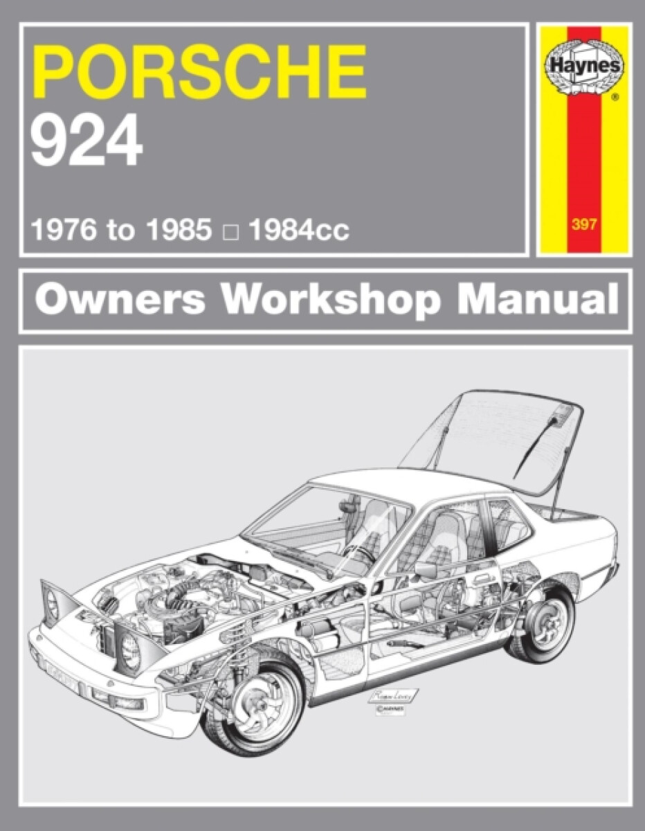 Kniha Porsche 924 a 924 Turbo (76 - 85) Haynes Repair Manual