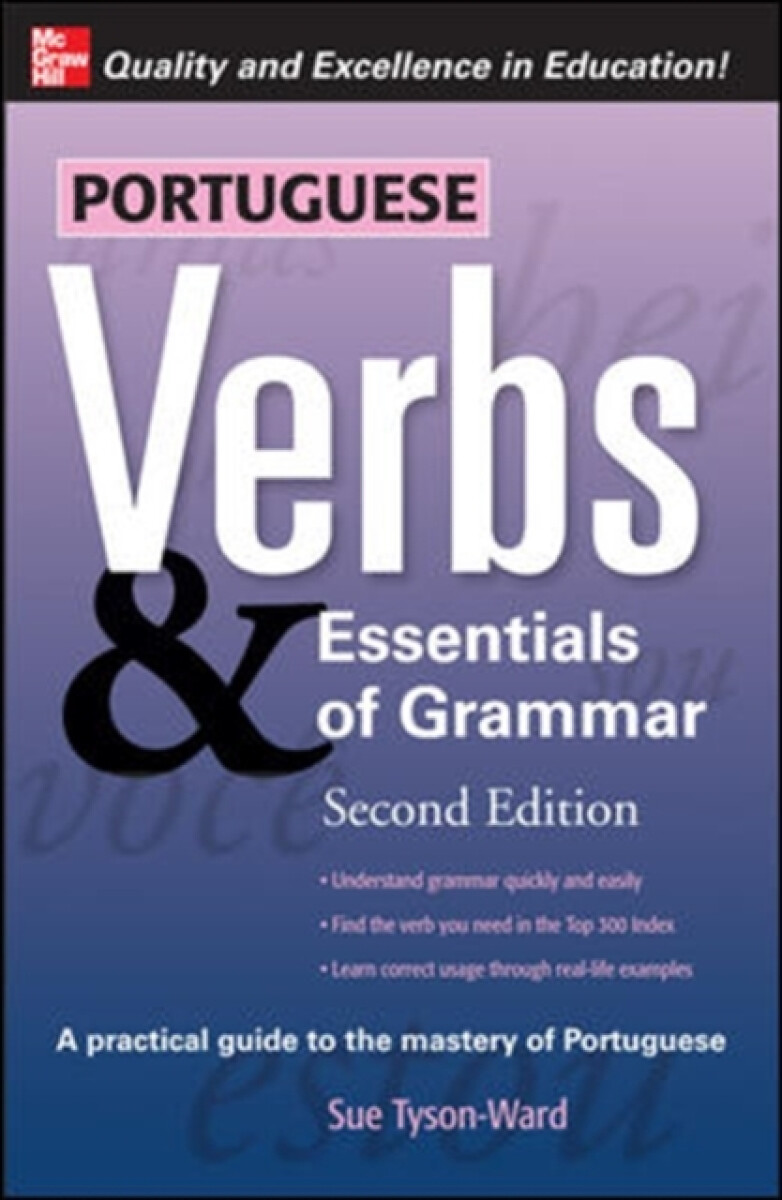 Kniha Portuguese Verbs a Essentials of Grammar 2E.