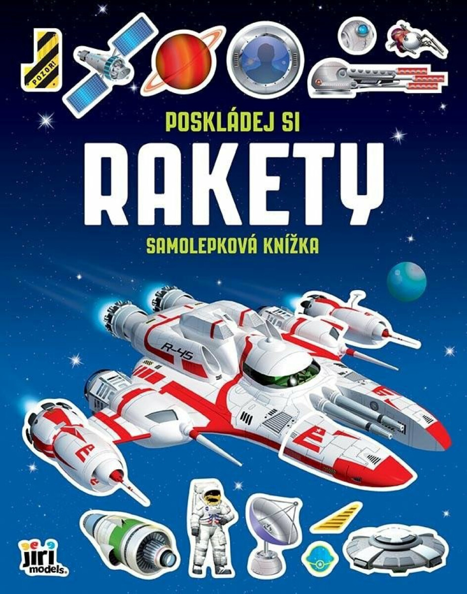 Kniha Poskládej si Rakety