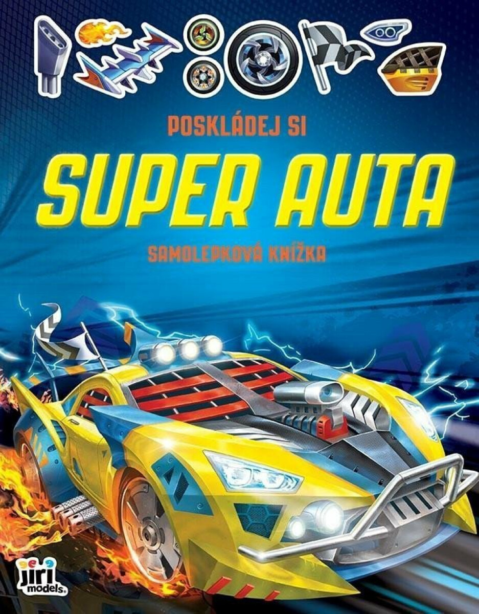 Kniha Poskládej si Super auta