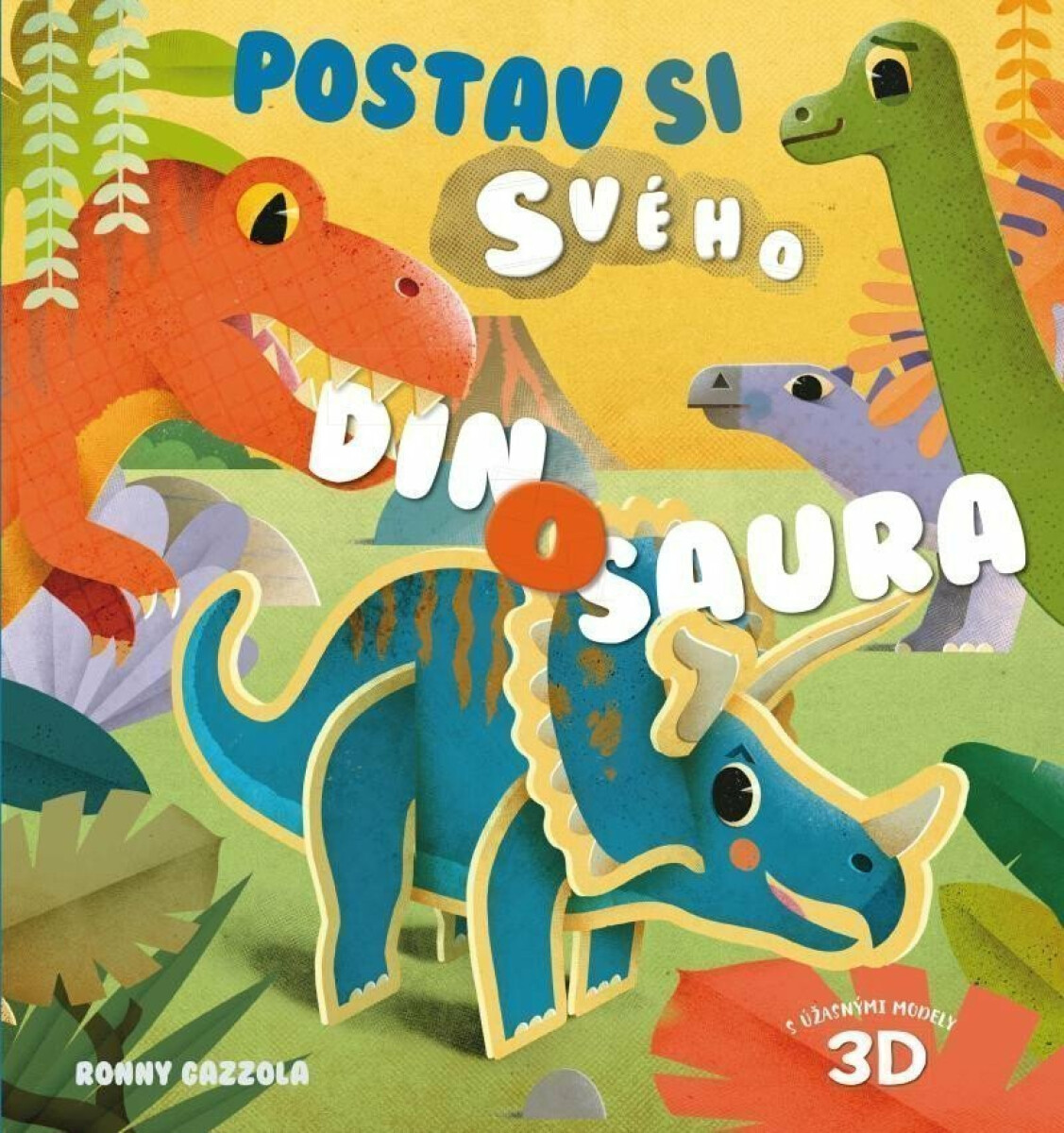 Kniha Postav si svého dinosaura