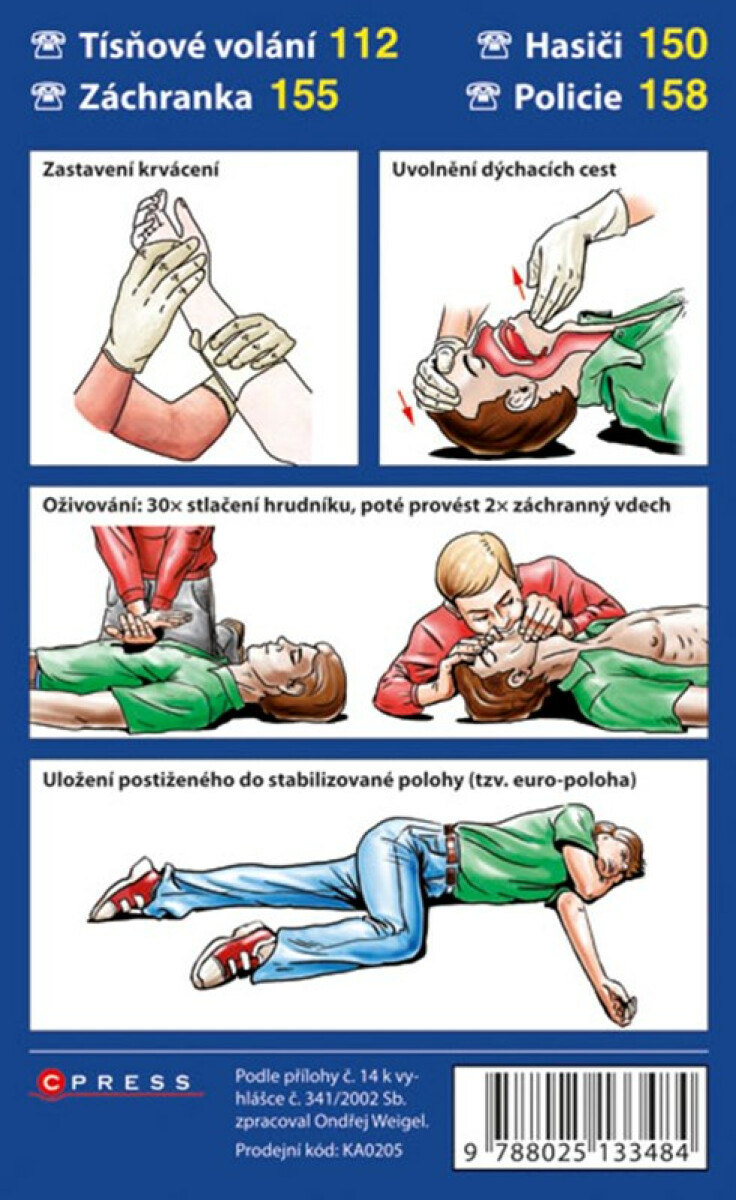 Kniha Postup pří zvládání dopravní nehody