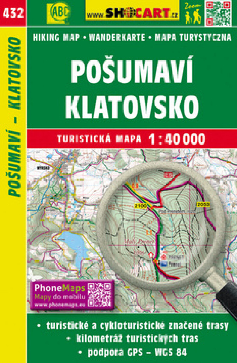 SC 432 Pošumaví, Klatovsko 1:40 000