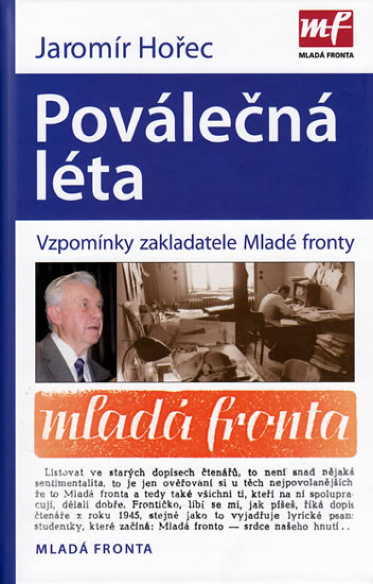 Kniha Poválečná léta