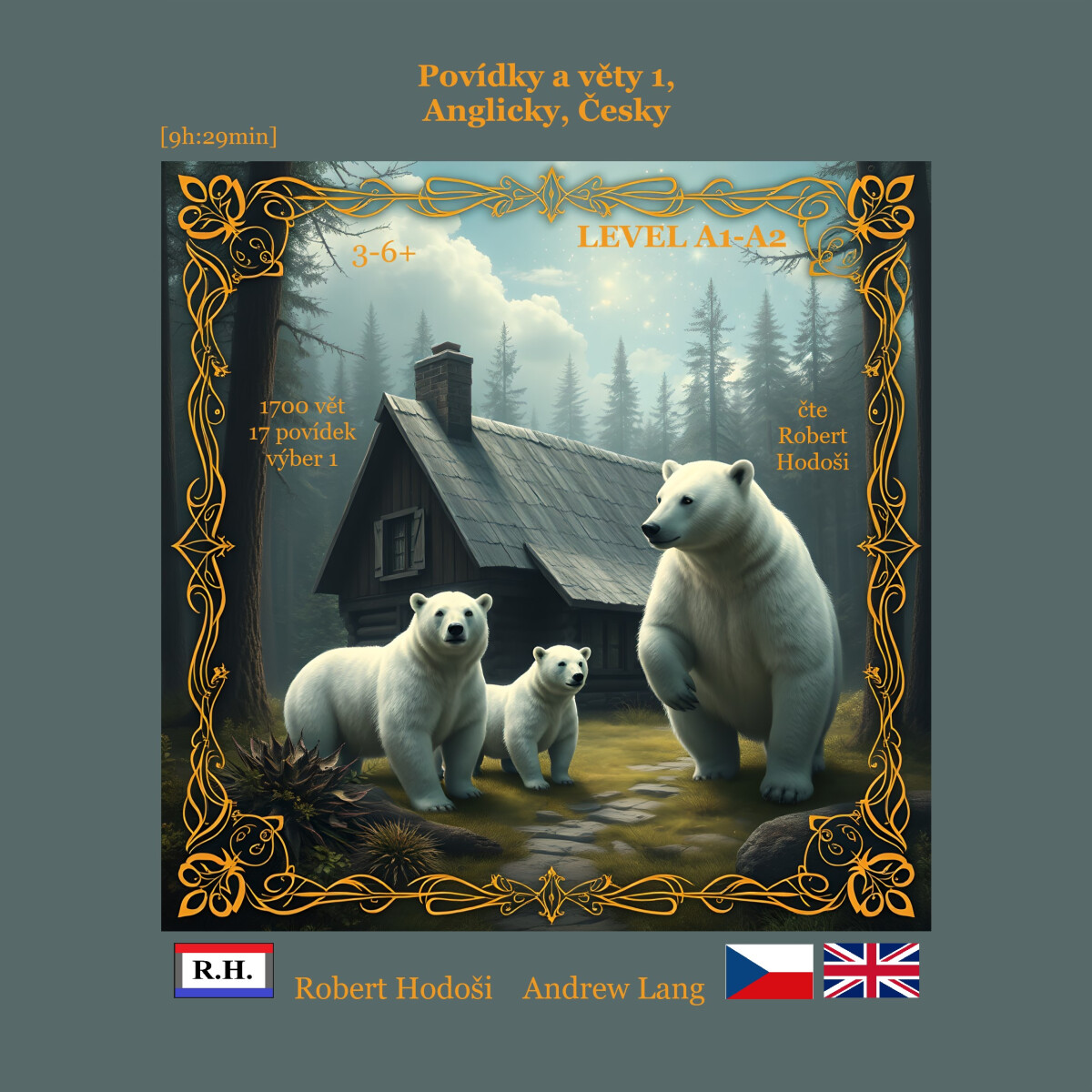 Levně Povídky a věty 1, Anglicky, Česky - Lang Andrew, Róbert Hodoši - audiokniha