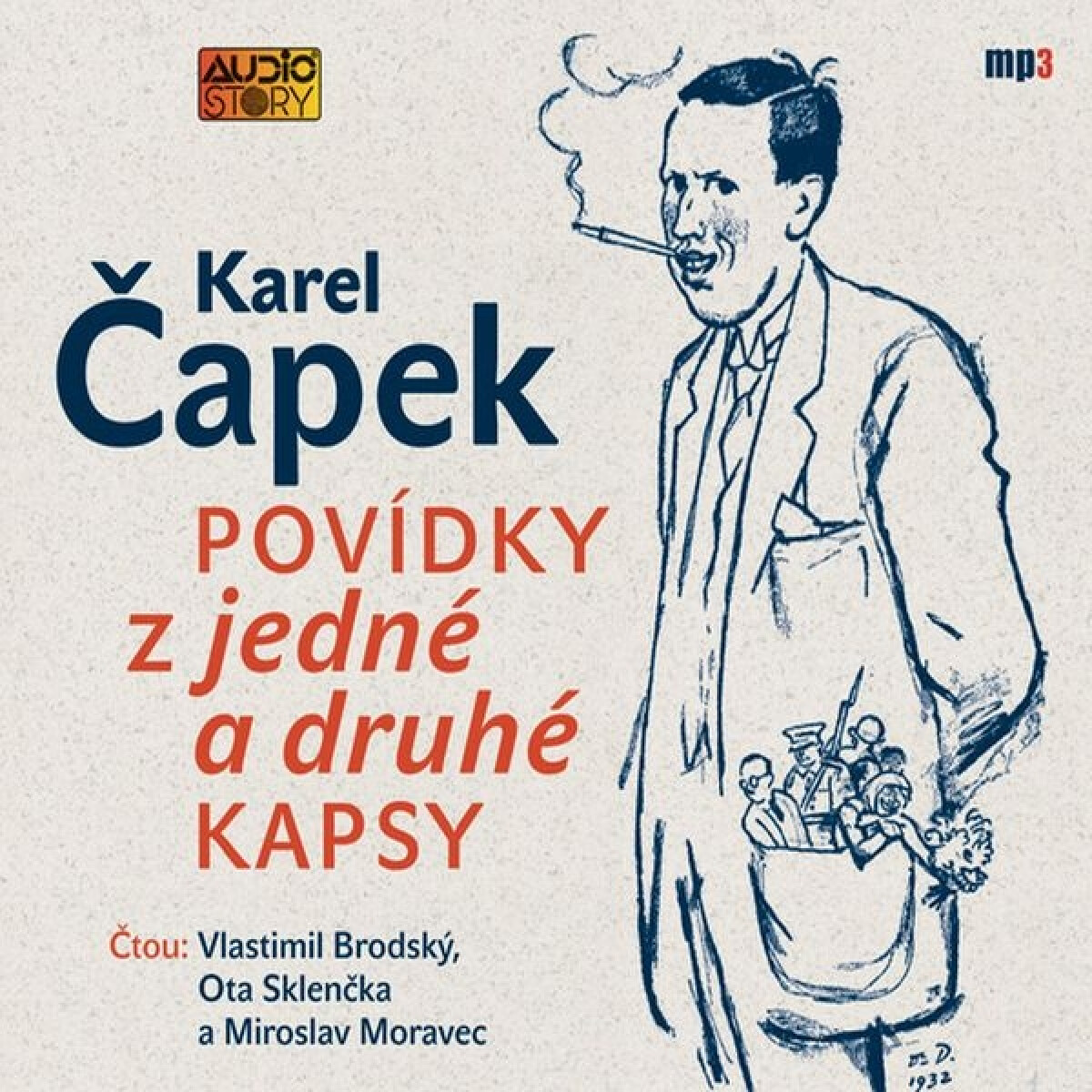 Levně Povídky z jedné a druhé kapsy - Karel Čapek - audiokniha