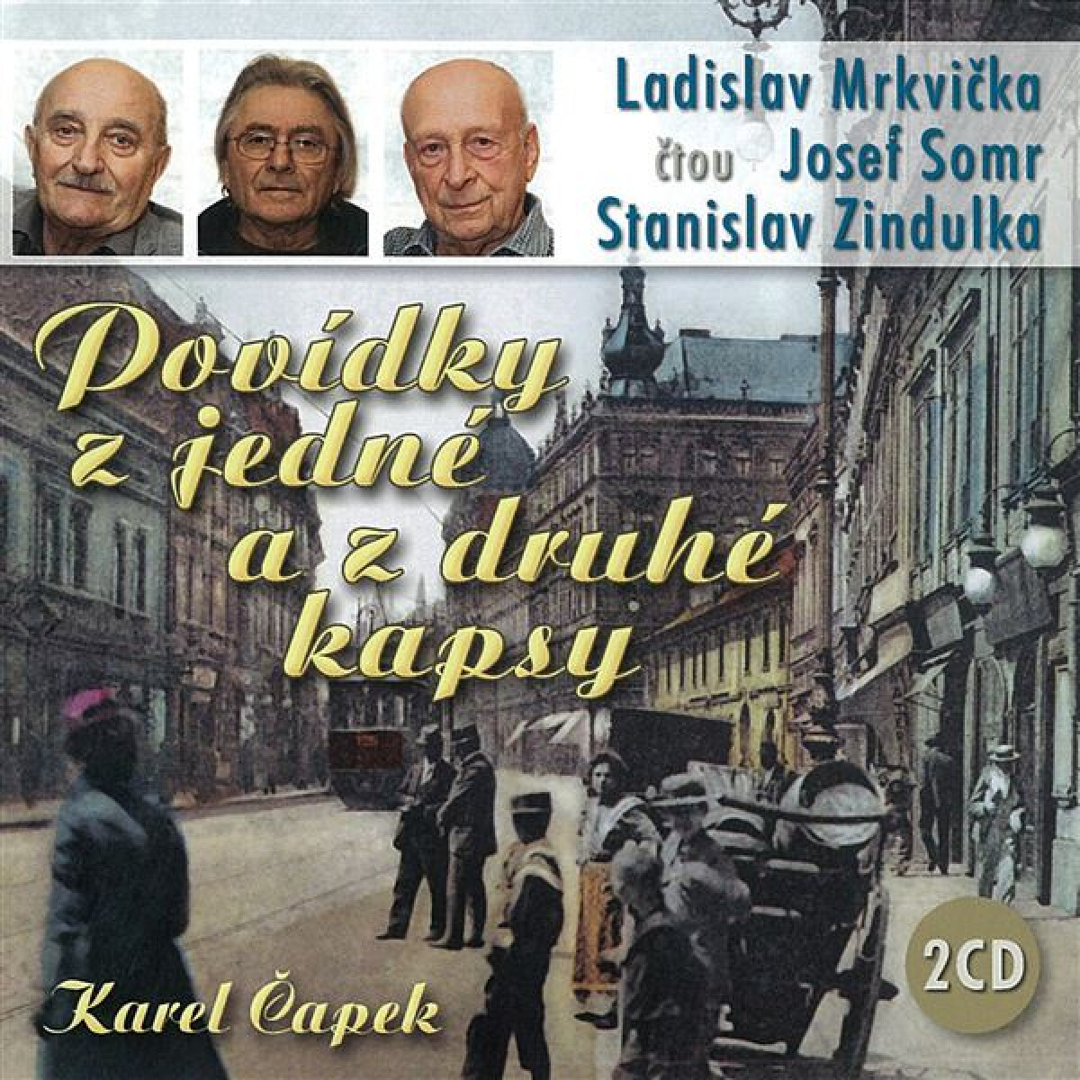 Levně Povídky z jedné a z druhé kapsy - Karel Čapek - audiokniha