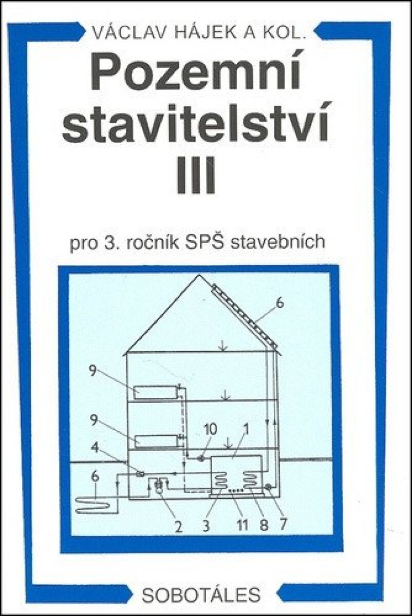 Kniha Pozemní stavitelství III pro 3. ročník SPŠ stavebních
