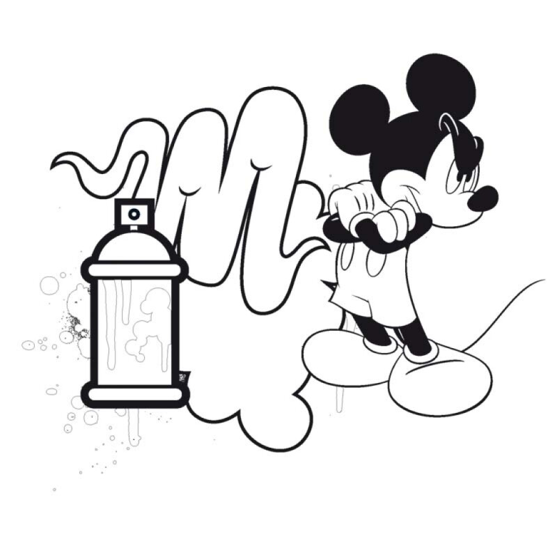 Kalendář - W. Disney Mickey Mouse omalovánkový - nástěnný (CZ, SK, HU, GB) (obrázek 8)