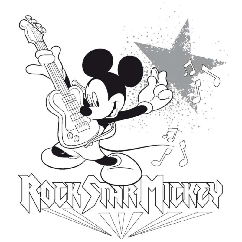 Kalendář - W. Disney Mickey Mouse omalovánkový - nástěnný (CZ, SK, HU, GB) (obrázek 11)