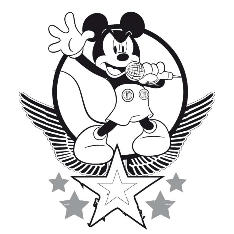 Kalendář - W. Disney Mickey Mouse omalovánkový - nástěnný (CZ, SK, HU, GB) (obrázek 13)