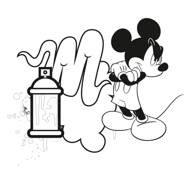 Kalendář - W. Disney Mickey Mouse omalovánkový - nástěnný (CZ, SK, HU, GB) (obrázek 35)