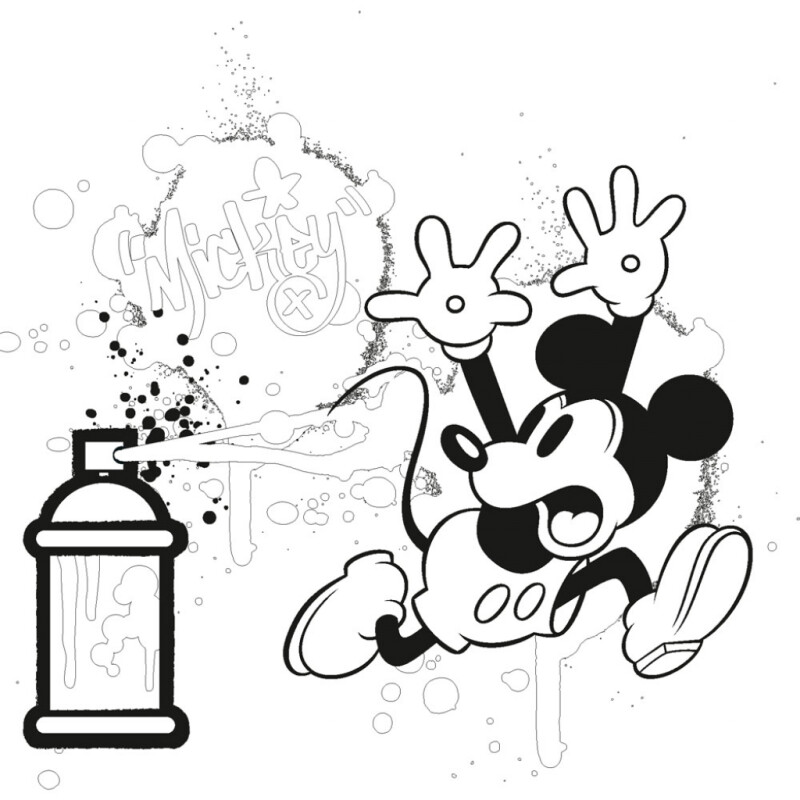 Kalendář - W. Disney Mickey Mouse omalovánkový - nástěnný (CZ, SK, HU, GB) (obrázek 39)