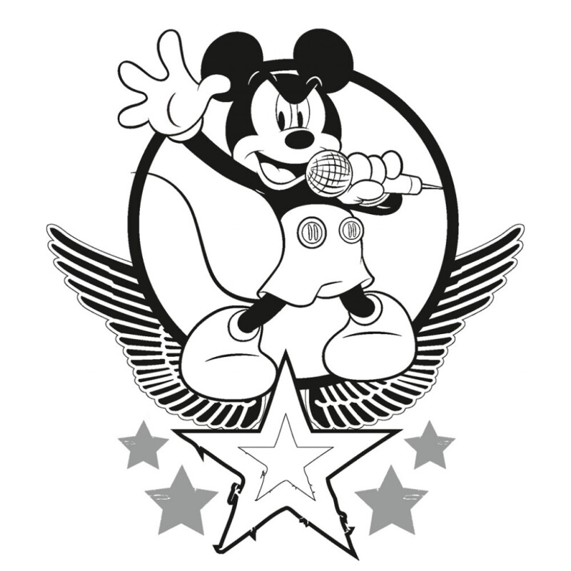 Kalendář - W. Disney Mickey Mouse omalovánkový - nástěnný (CZ, SK, HU, GB) (obrázek 40)