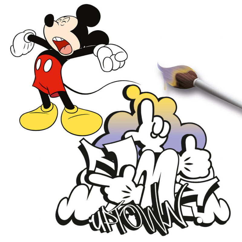 Kalendář - W. Disney Mickey Mouse omalovánkový - nástěnný (CZ, SK, HU, GB) (obrázek 45)