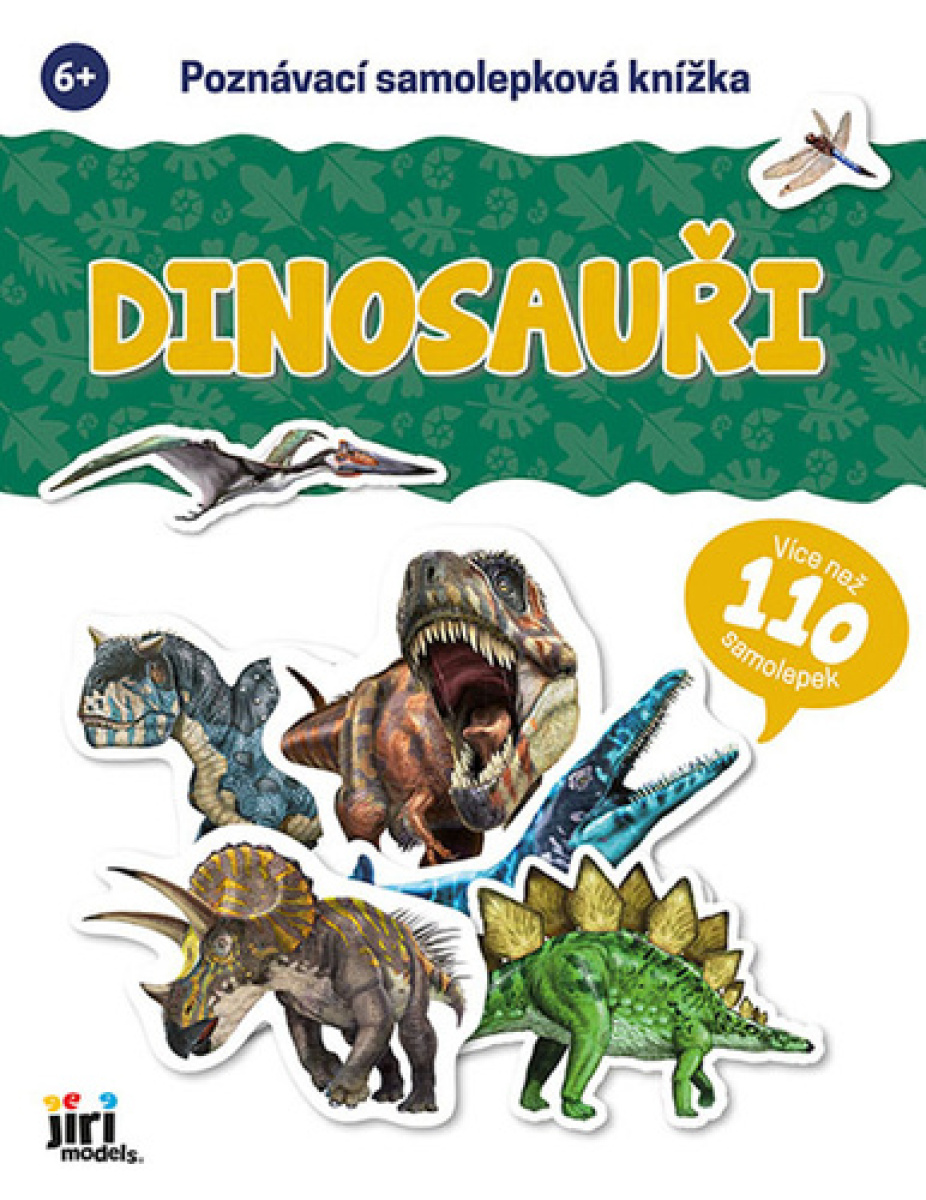 Levně Poznávací samolepková knížka Dinosauři