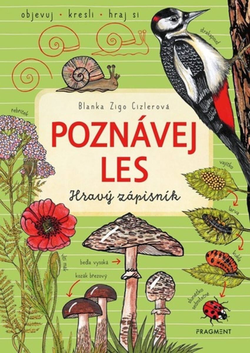 Kniha Poznávej les