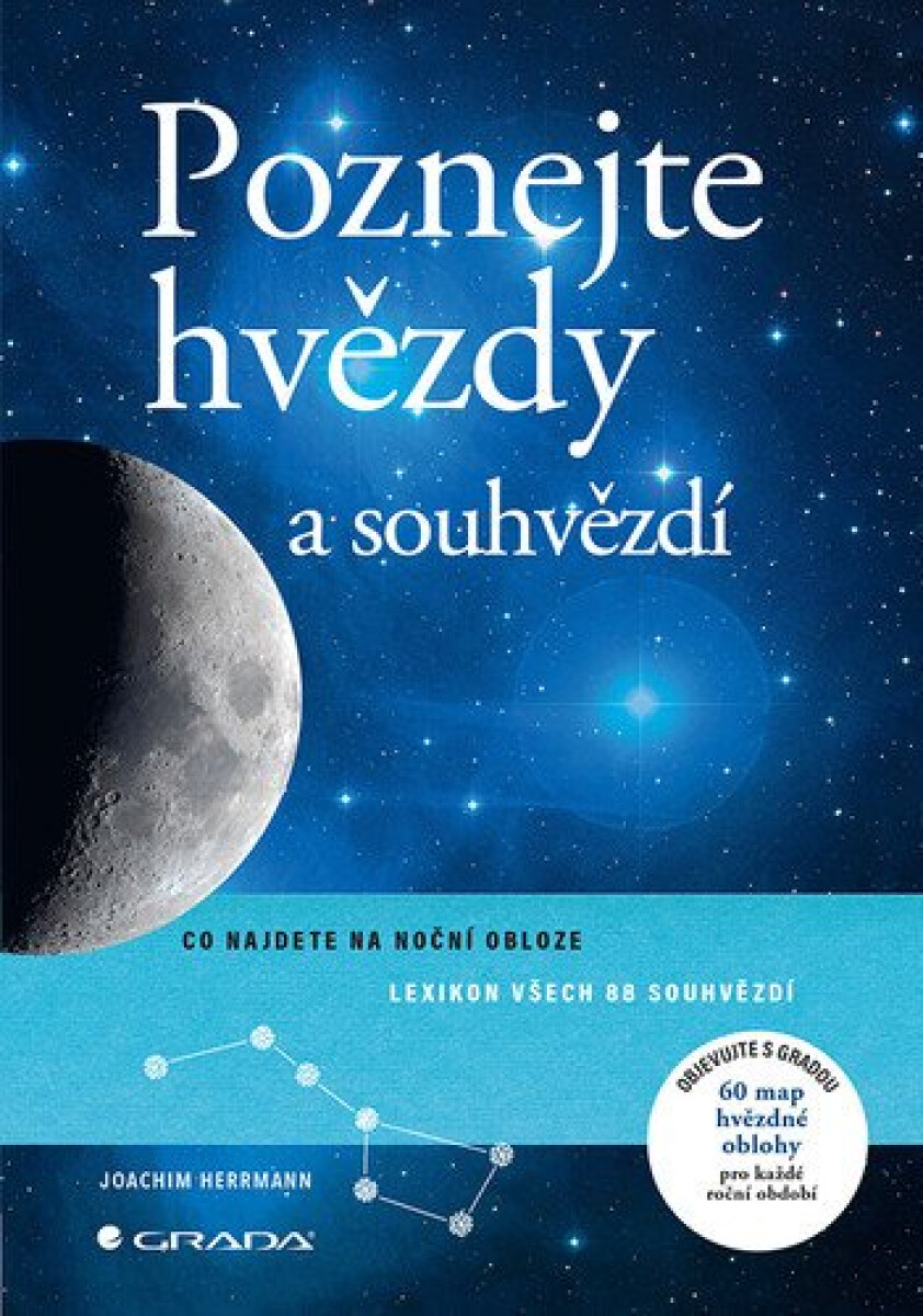 Kniha Poznejte hvězdy a souhvězdí - Co najdete na noční obloze / Lexikon všech 88 souhvězdí