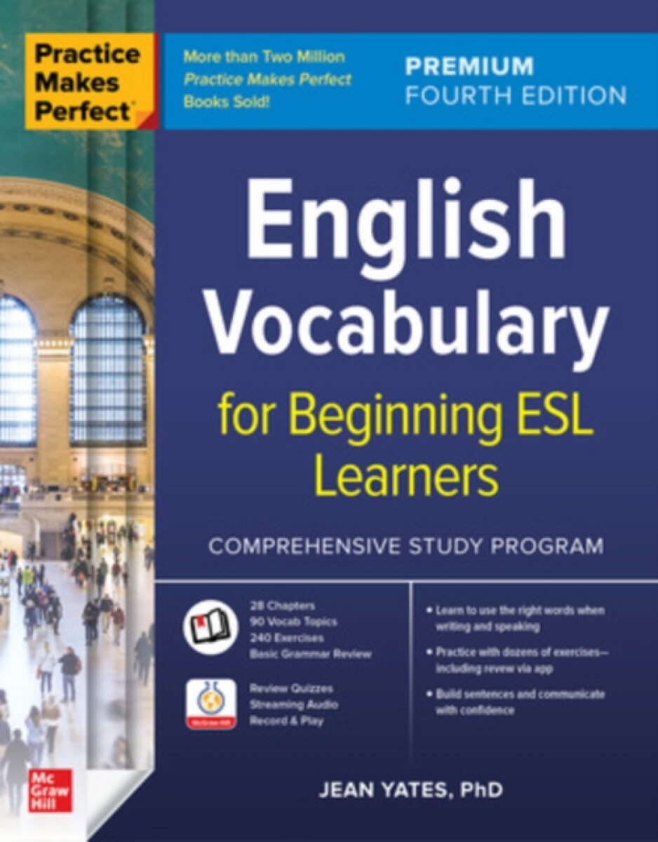 Kniha Practice Makes Perfect: English Vocabulary for Beginning ESL Learners, Premium Fourth Edition