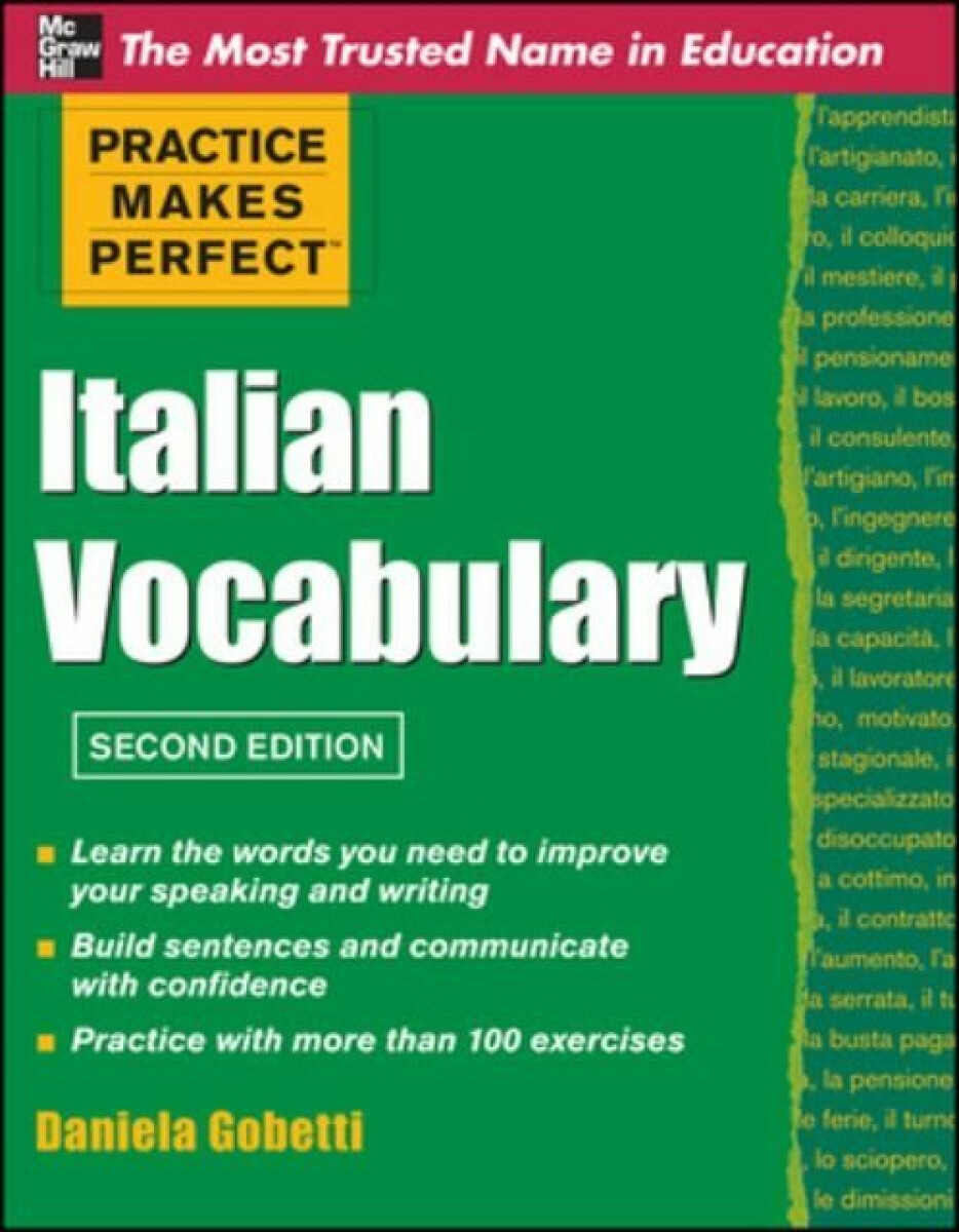 Kniha Practice Makes Perfect Italian Vocabulary