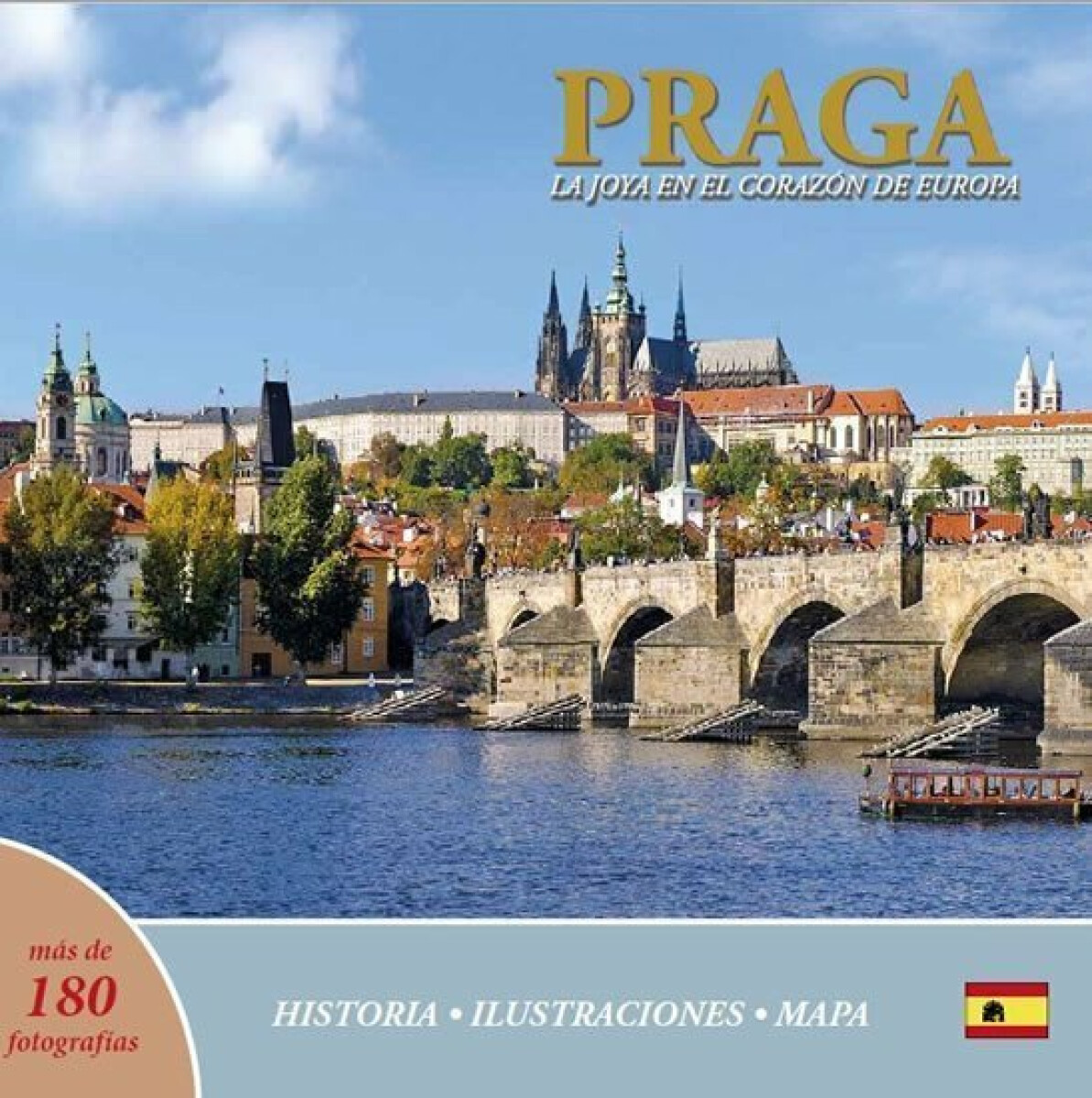 Kniha Praga: La joya en el corazón de Europa (španělsky)