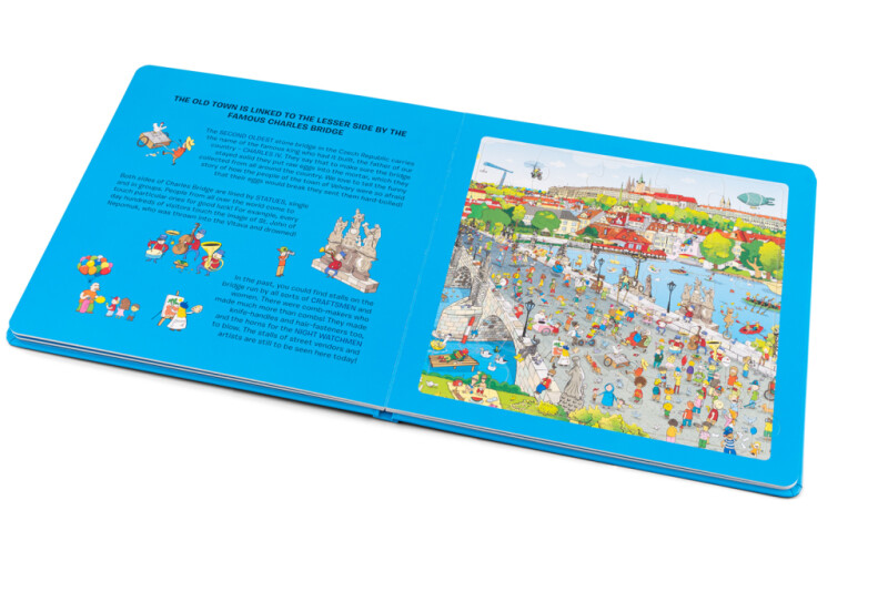Prague - Puzzles, Colouring, Quizzes - Libor Drobný, Ema Potužníková (obrázek 5)