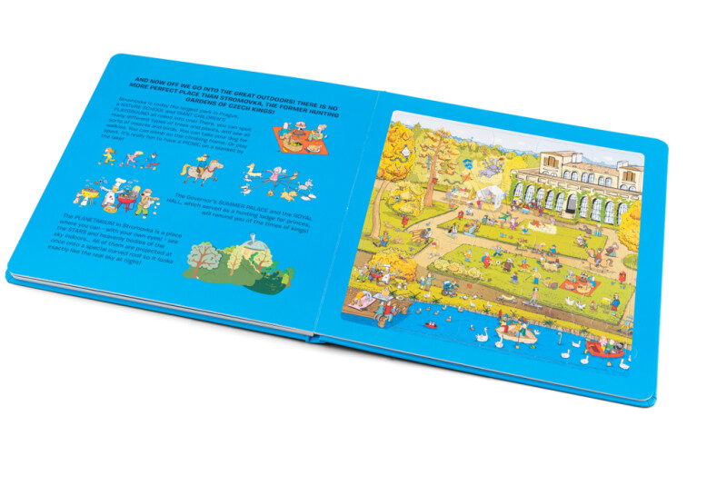Prague - Puzzles, Colouring, Quizzes - Libor Drobný, Ema Potužníková (obrázek 6)