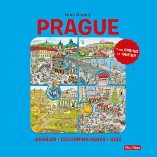 Prague - Puzzles, Colouring, Quizzes - Libor Drobný, Ema Potužníková (obrázek 8)