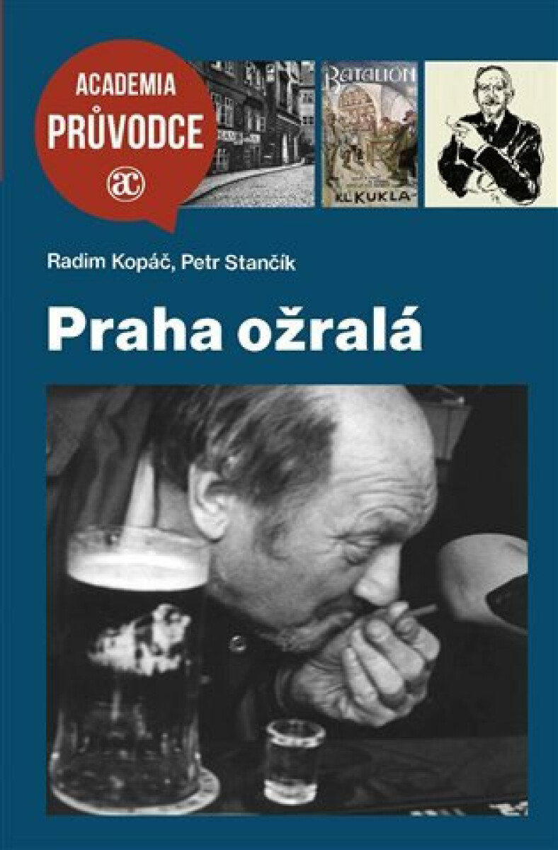 Kniha Praha ožralá