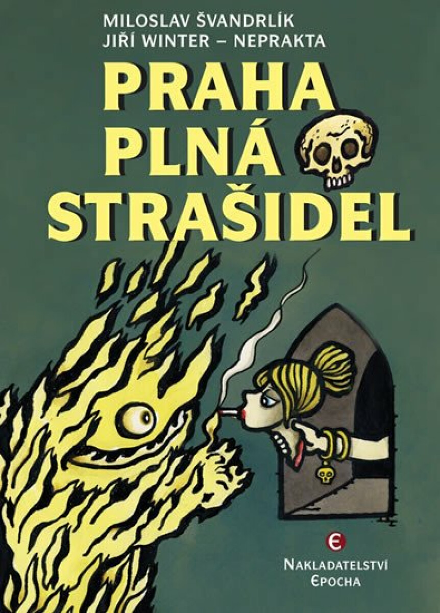 Kniha Praha plná strašidel