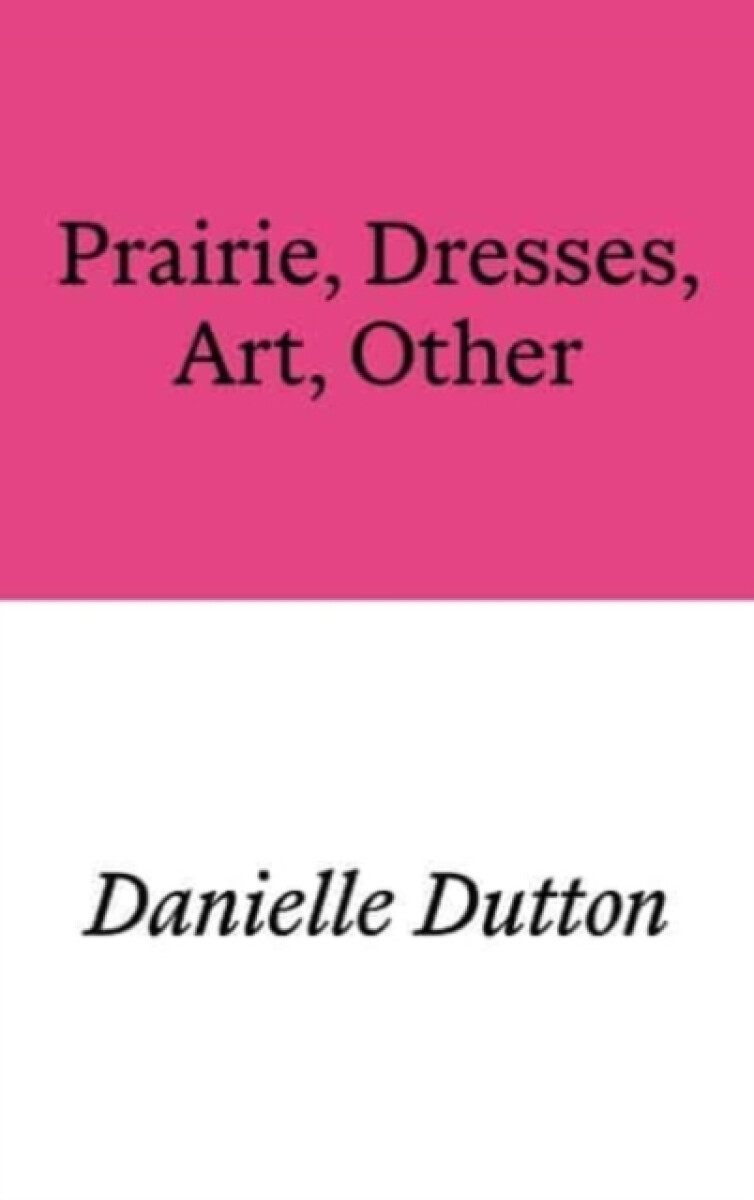 Kniha Prairie, Dresses, Art, Other