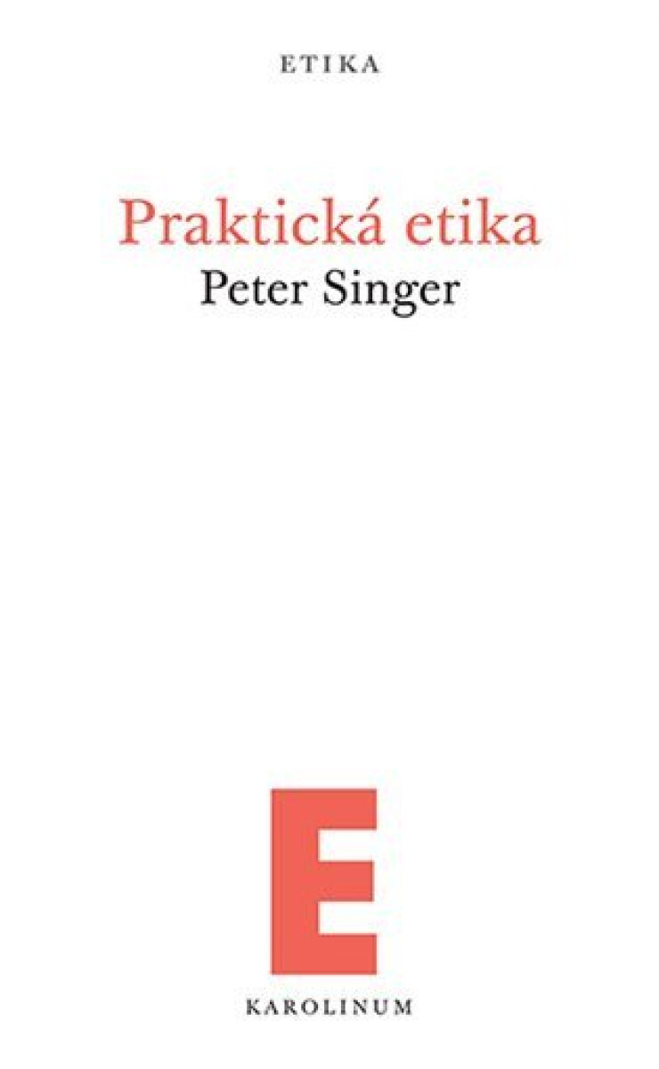 Kniha Praktická etika