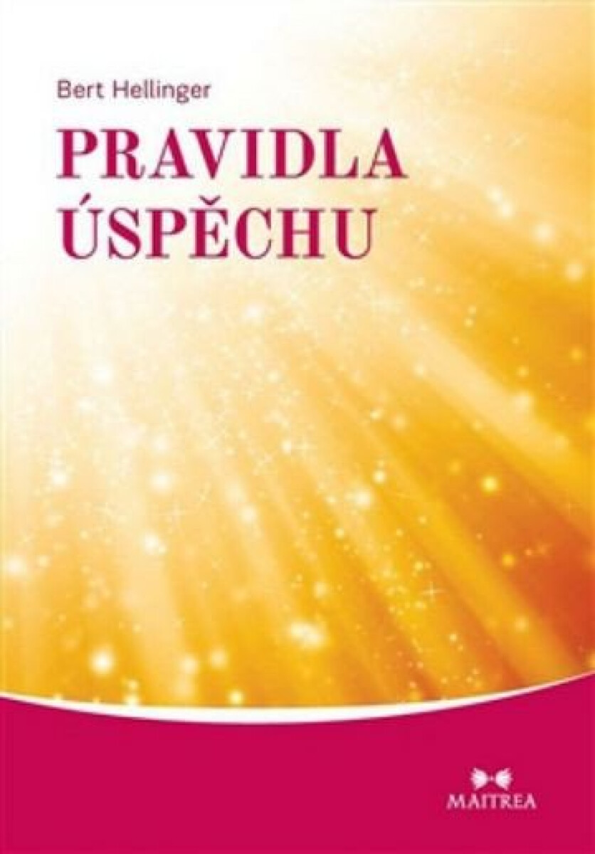 Kniha Pravidla úspěchu