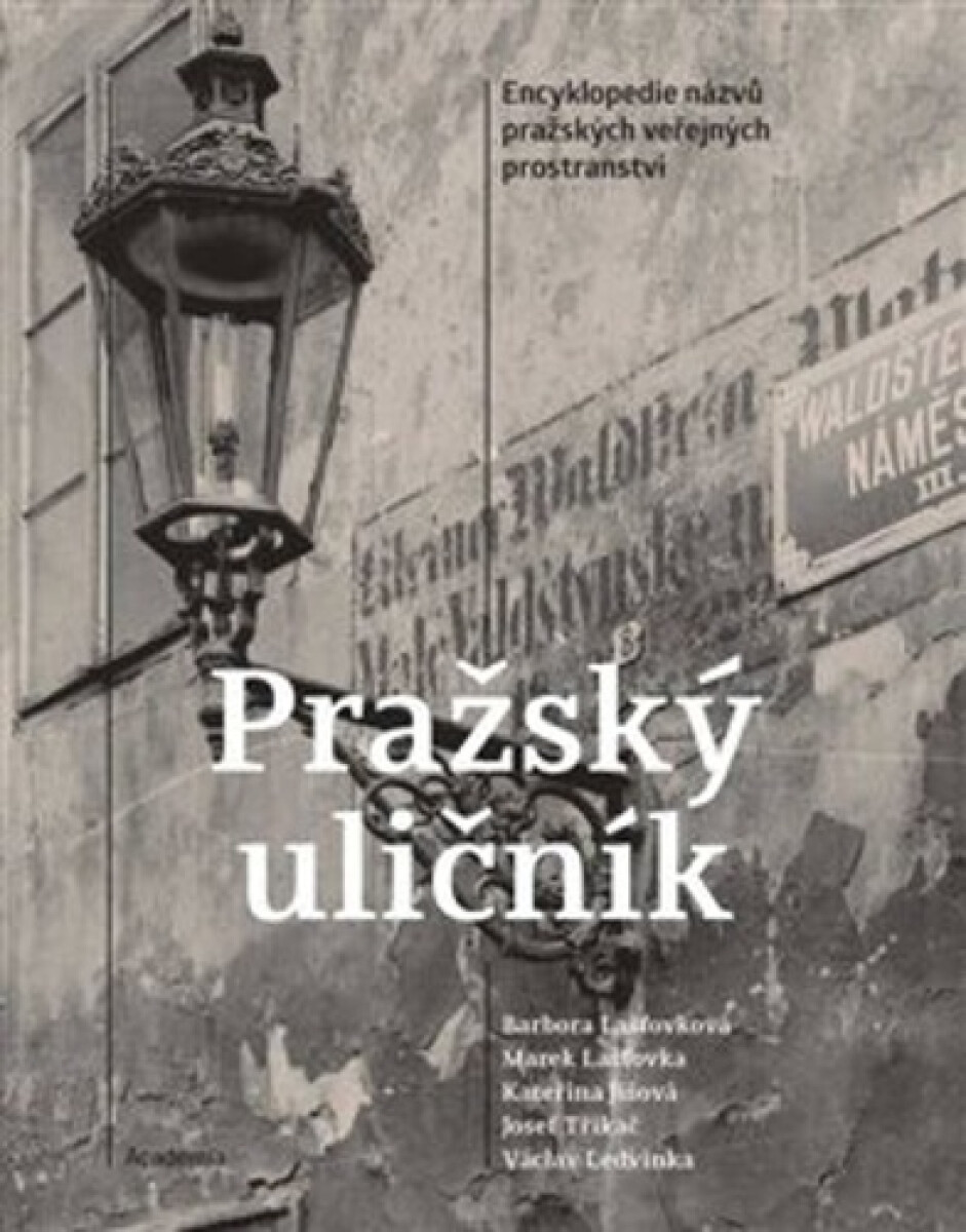 Kniha Pražský uličník