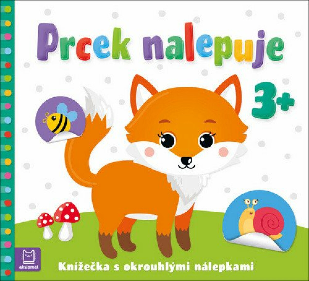Kniha Prcek nalepuje 3+