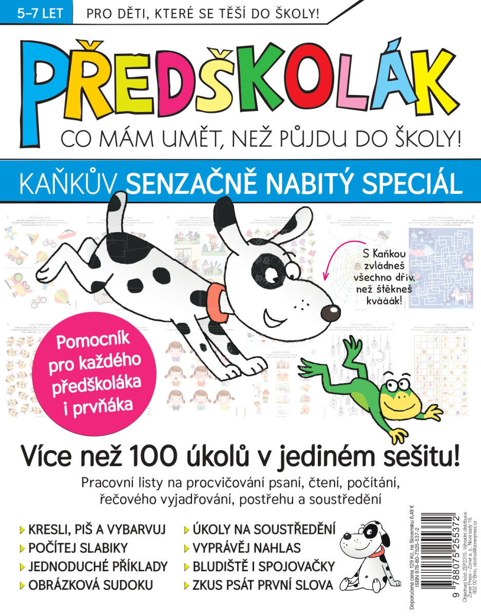 Kniha Předškolák speciál